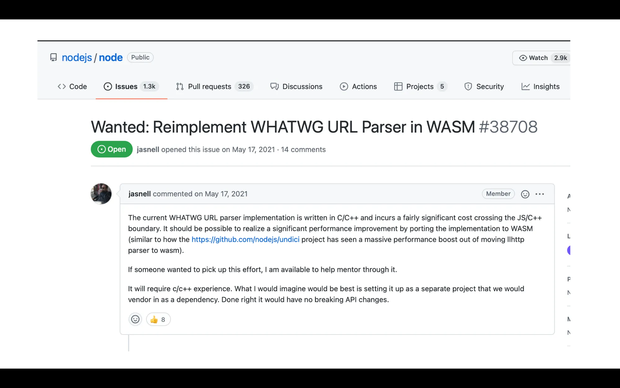 Wanted: Reimplement WHATWG URL Parser in WASM